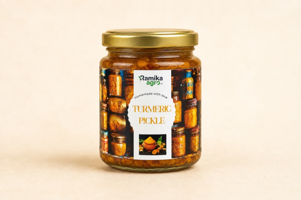 Ramíka Agro Turmeric Pickle — homemade with love, crafted with farm-fresh turmeric powder